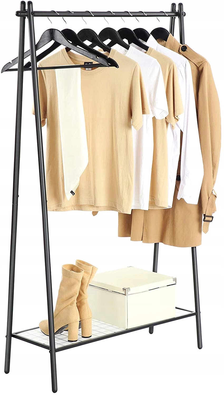 Wieszak stojący na ubrania stojak czarny 153 LOFT Stan opakowania oryginalne