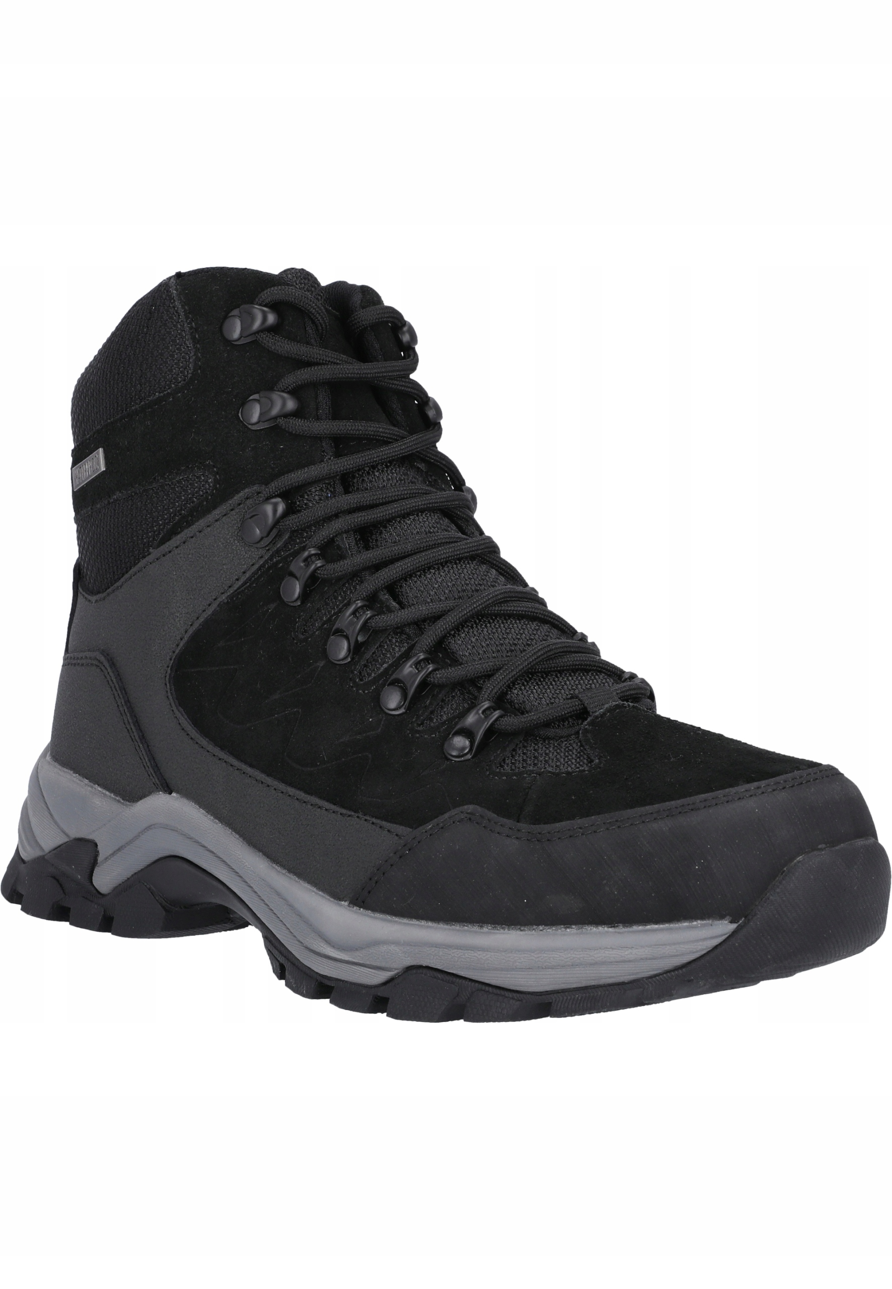 Trekové boty Whistler Detion kožené s membránou Černo-šedé 46