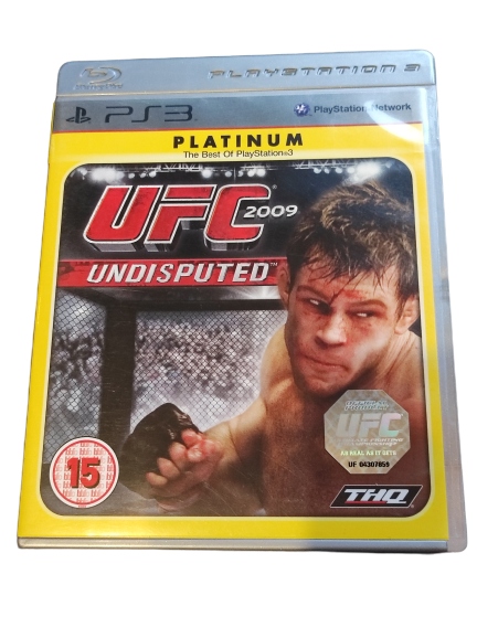 PS3 UFC UNDISPUTED 2009 MMA GRA PLAYSTATION