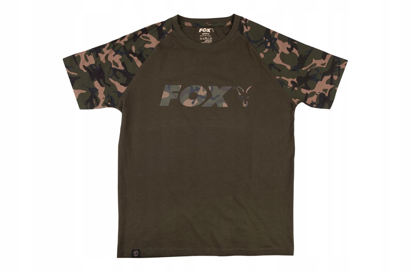 Koszulka Camo/khaki Chest Print T-shirt Roz Xl Fox