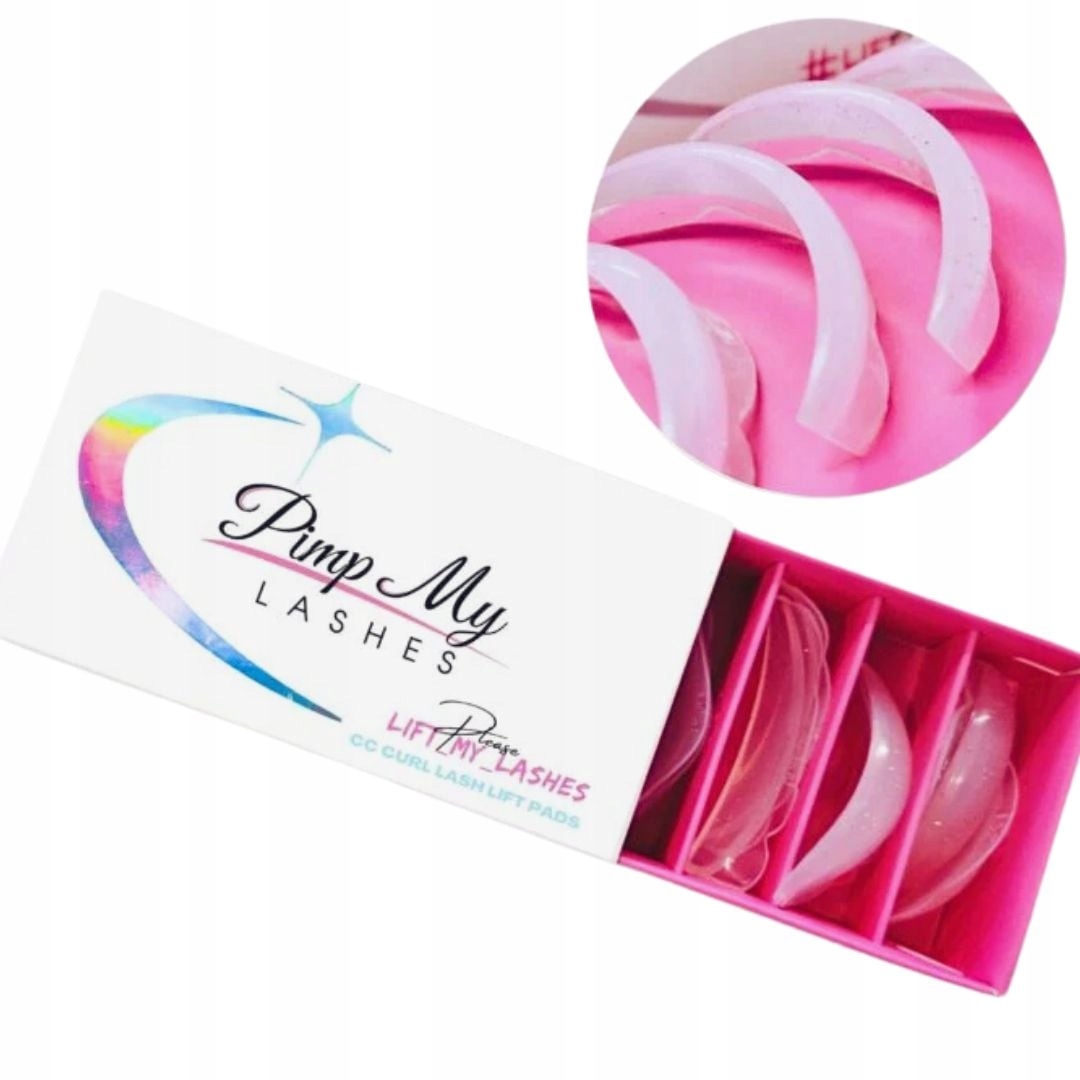 Pimp My Lashes Sada válečků pro lami CC Curl 6 velikostí