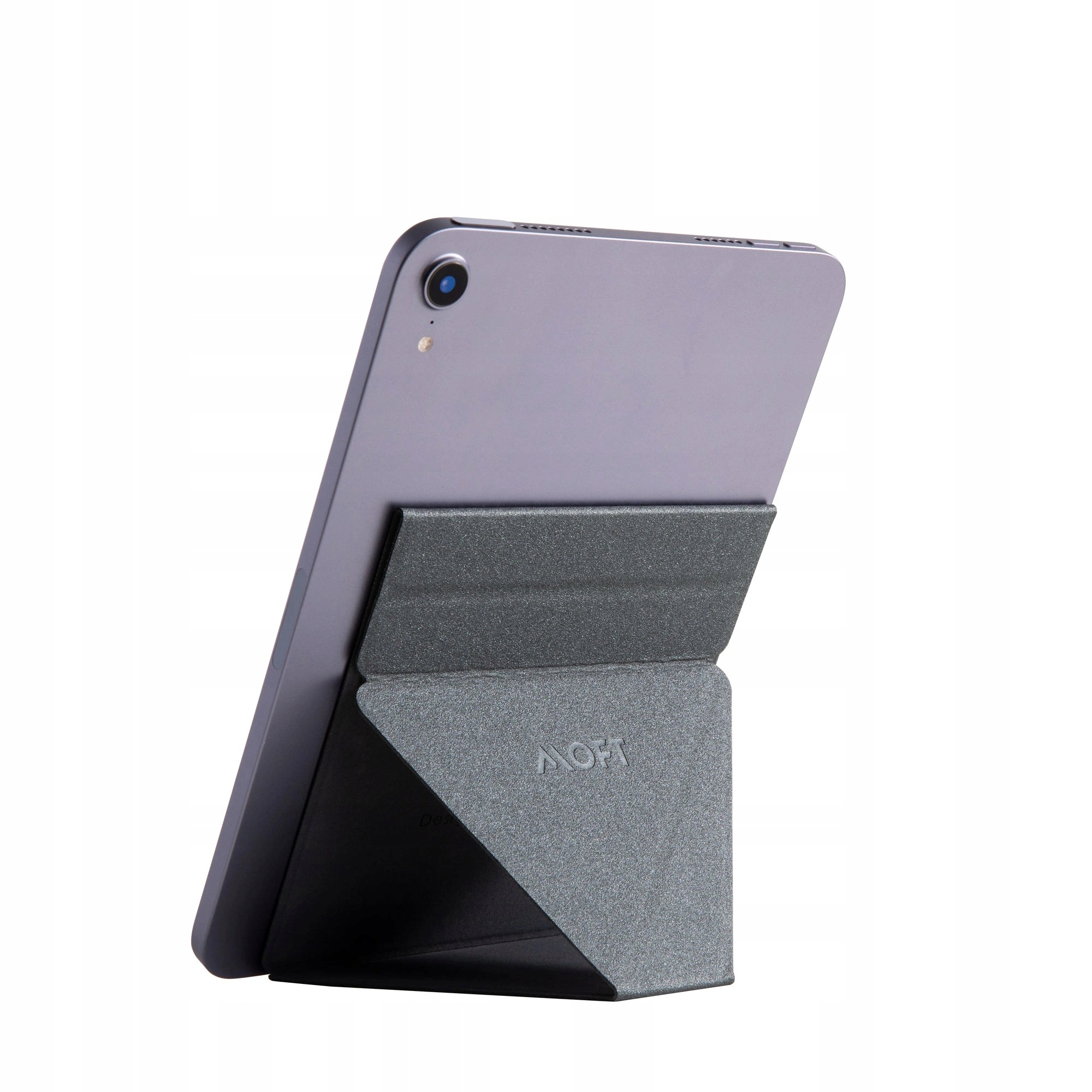 Magnetický stojan na tablet Moft, barva: šedá