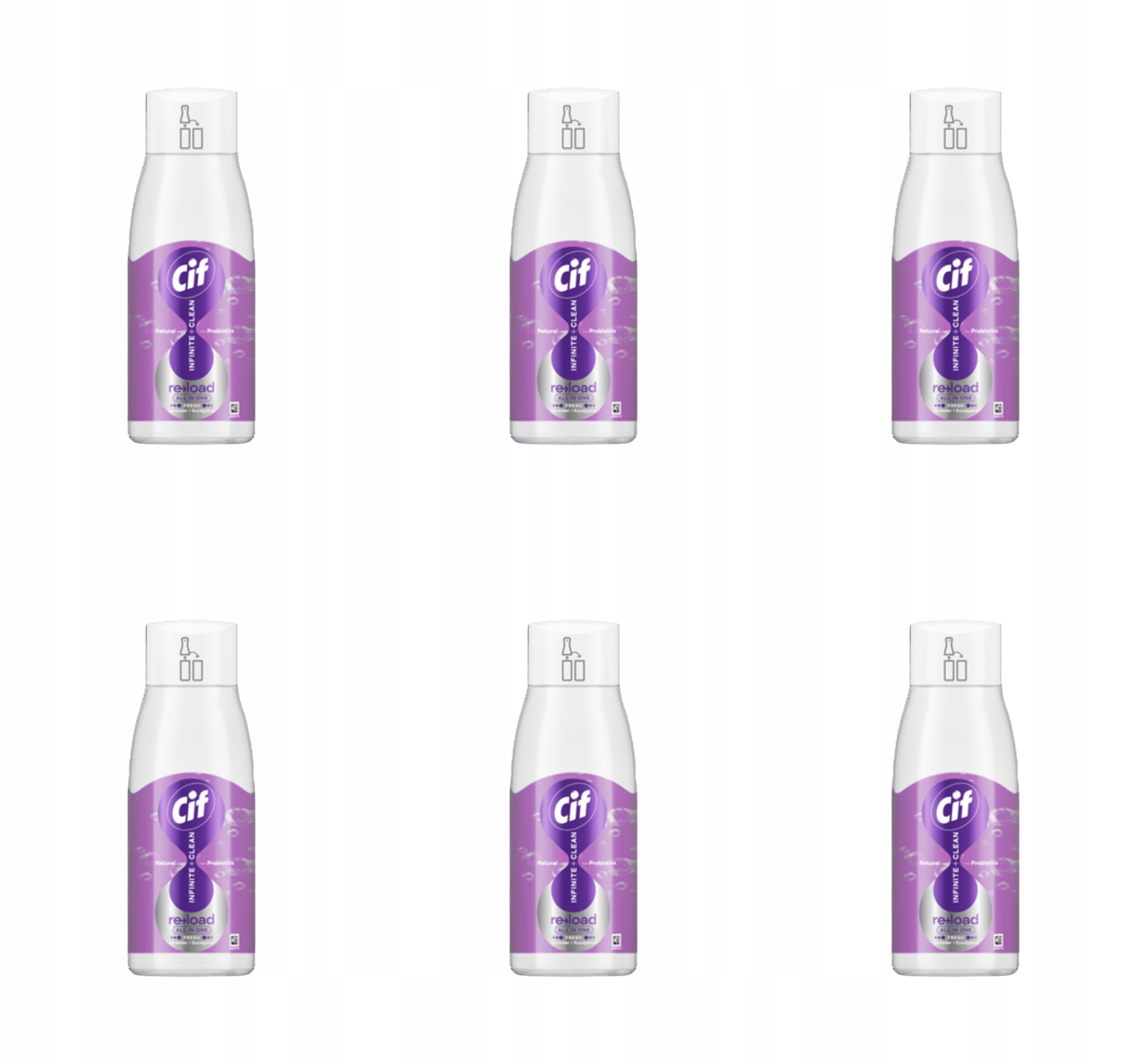 Cif Refill Fresh Lavender & Eucalyptus 590 ml X6