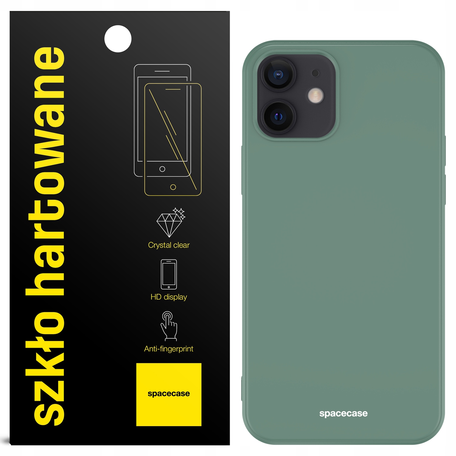 

Etui Do Iphone 12 Mini Spacecase Silicone Szkło