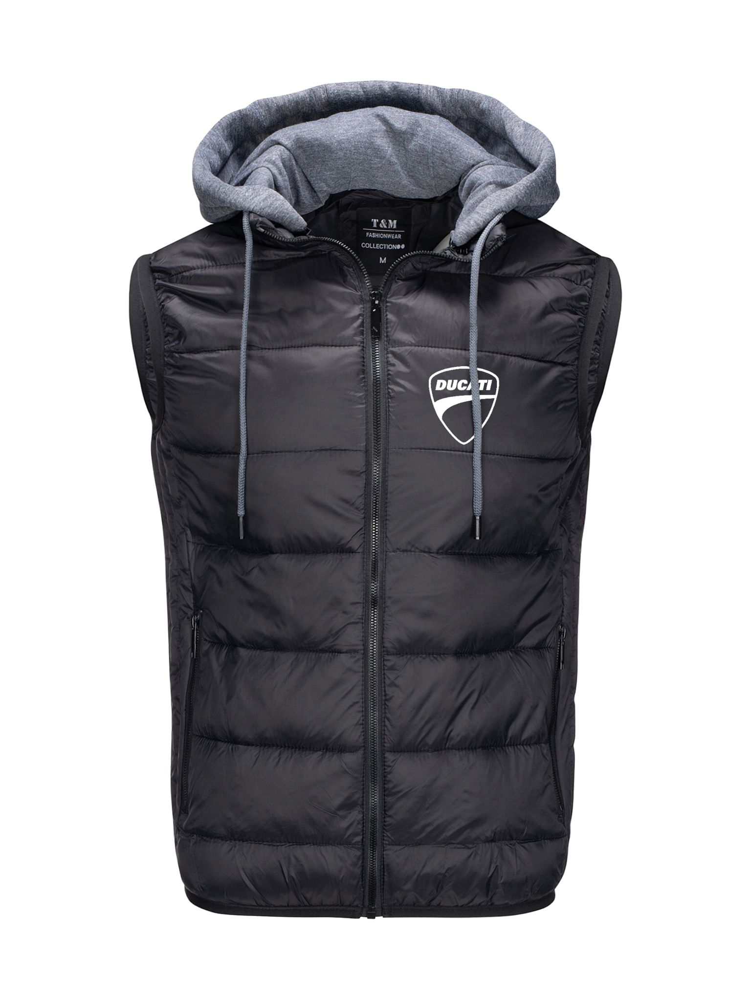 Pánská Bunda Bez Rukávů Ducati Černá L