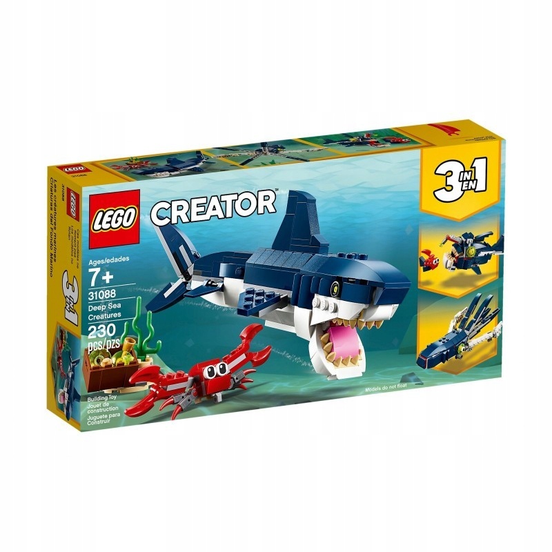 

31088 Lego Creator Morskie Stworzenia