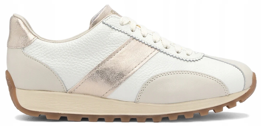 Béžové Dámské Sportovní Tenisky Kožené Módní Pohodlné Ryłko 40