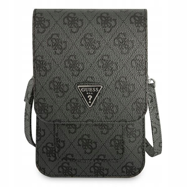 Pouzdro peněženka 4G trojúhelníkové Guess pouzdro kabelka přes rameno na smartphone