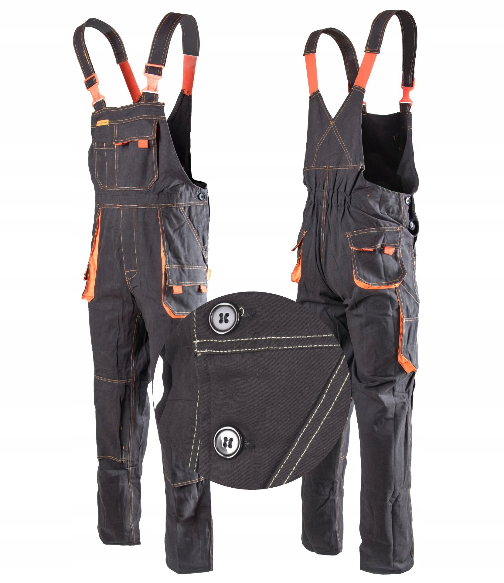 Spodnie robocze ogrodniczki Bawełna 100% Brixton Spark r. 35