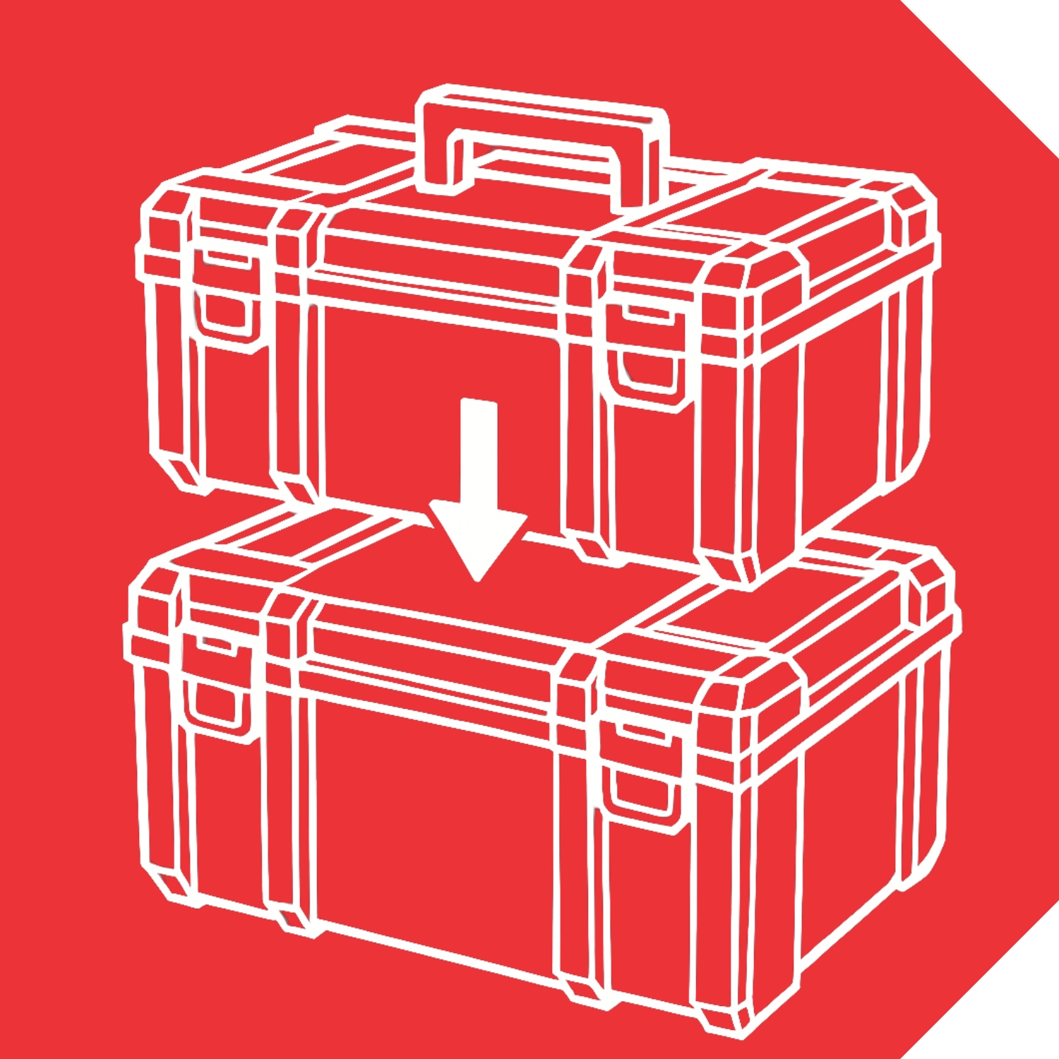 QBRICK SYSTEM PRO Cart 2.0 on wheels plastic tool box 28l Manufacturer code SKRWQCARTPROCZAPG001