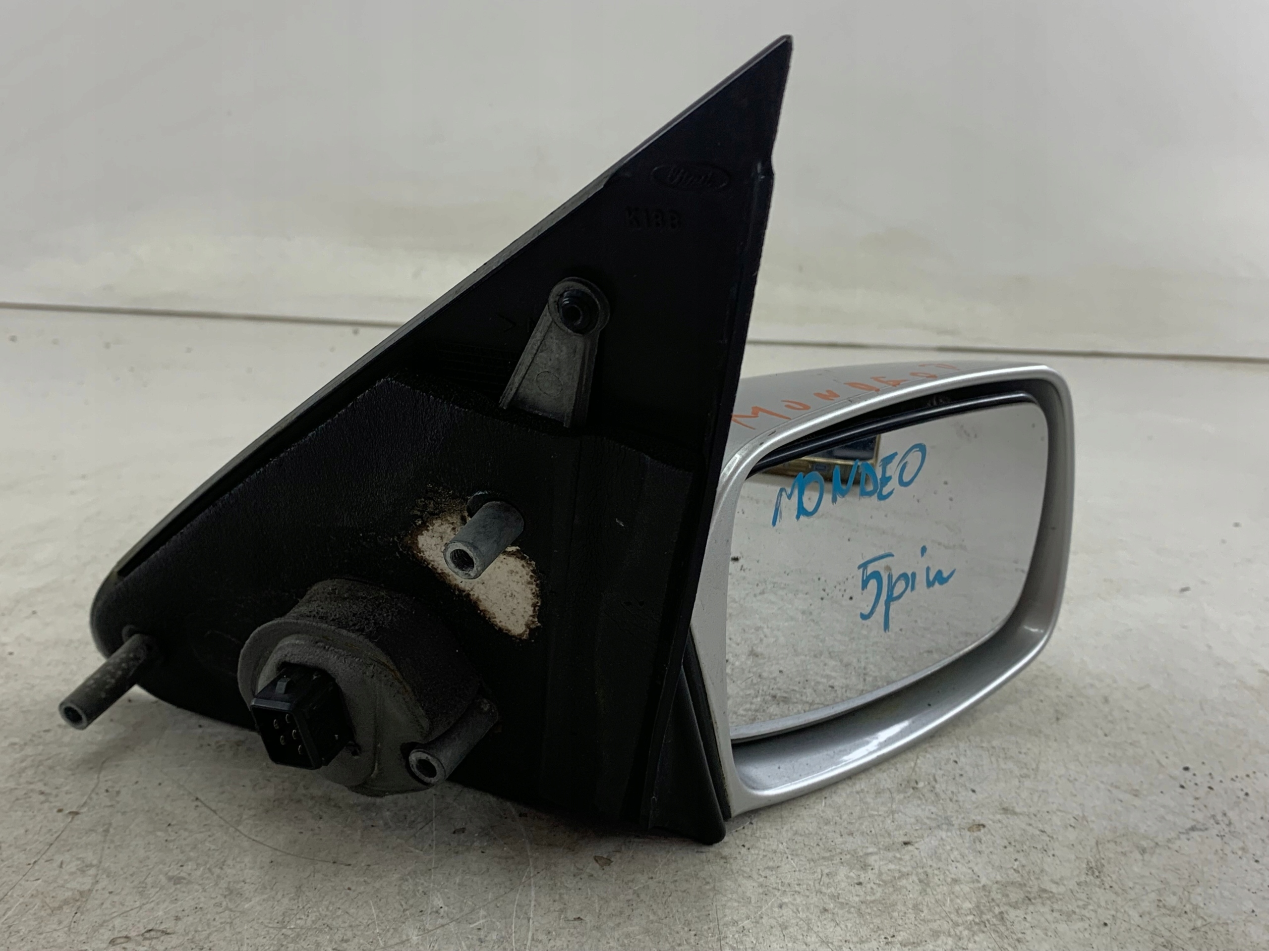 FORD MONDEO MK1 mirror right 5 PIN silver