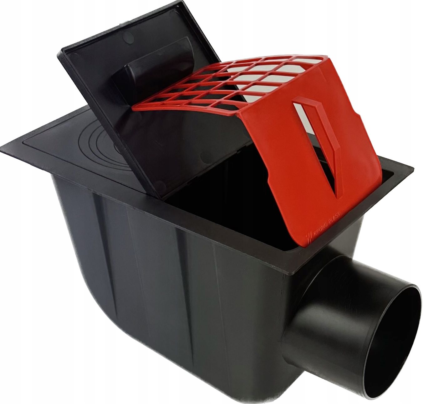 

Osadnik rynnowy boczny rury 110 Kronoplast czarny