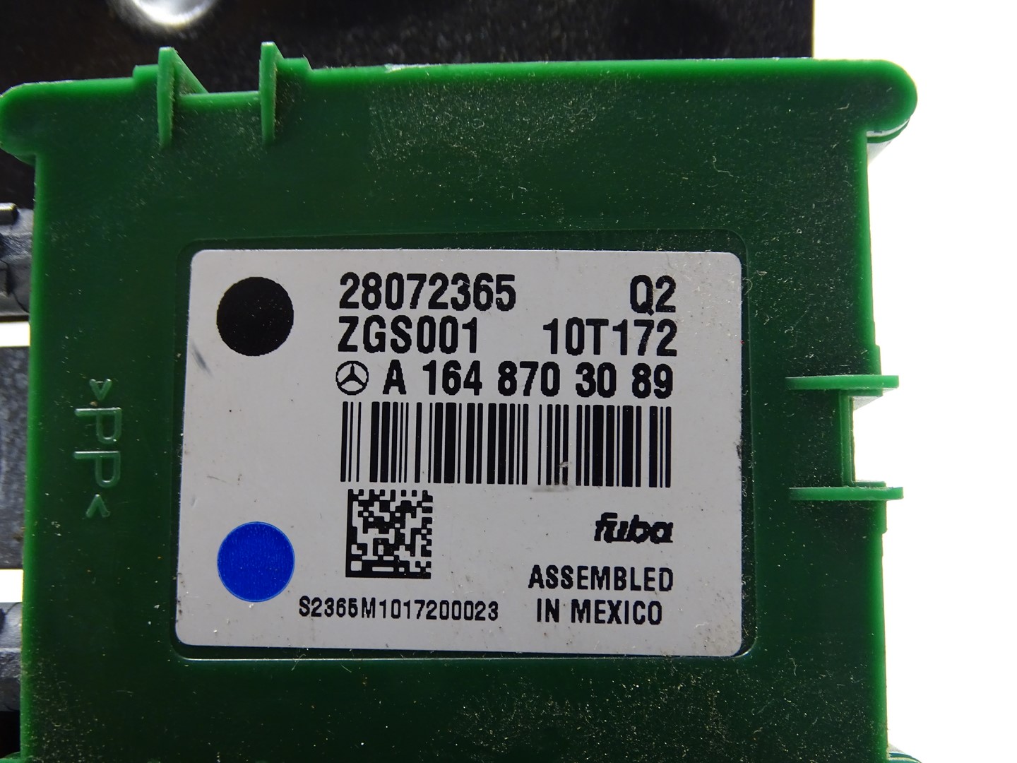 amplifier ANTENY MERCEDES W251 W164 A1648703089