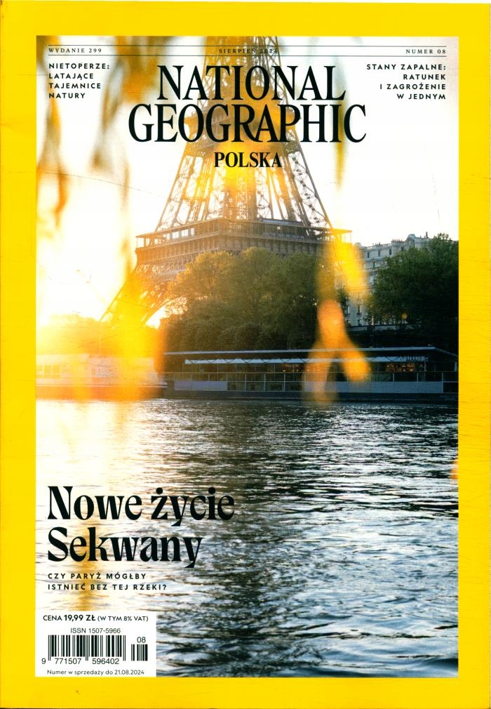 NATIONAL GEOGRAPHIC 8 / 2024 ISSN 9771507596402