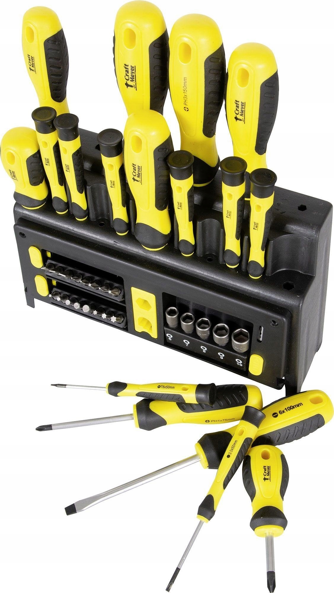 Набір викруток CRAFT-MEYER, 39 шт.