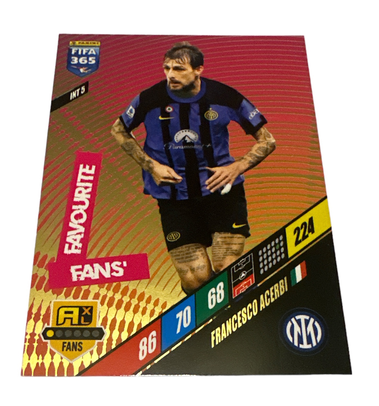 Fifa 365 2024 Adrenalyn Internazionale Milano Int 5 Acerbi