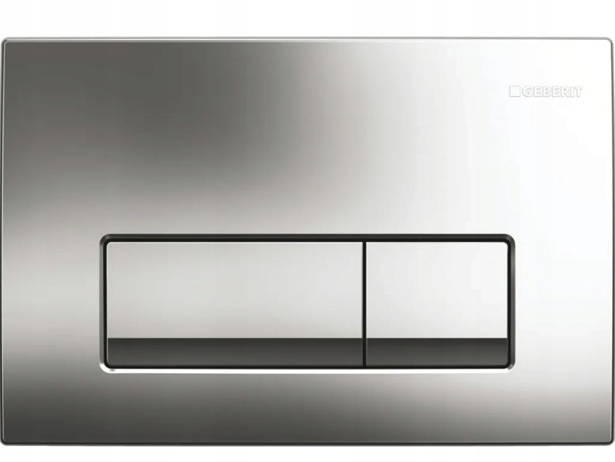 Ovládacie tlačidlo Delta 51, plast, chróm 115.105.21.1 /sm/