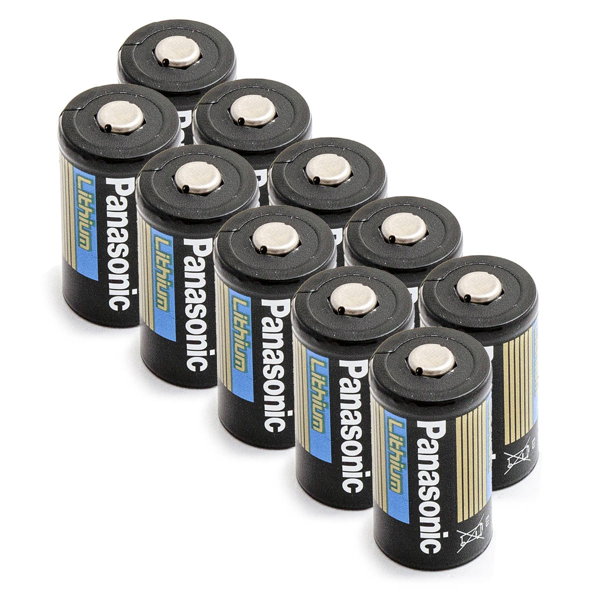 

Bateria litowa Panasonic CR123A 3V 1400mAh x10