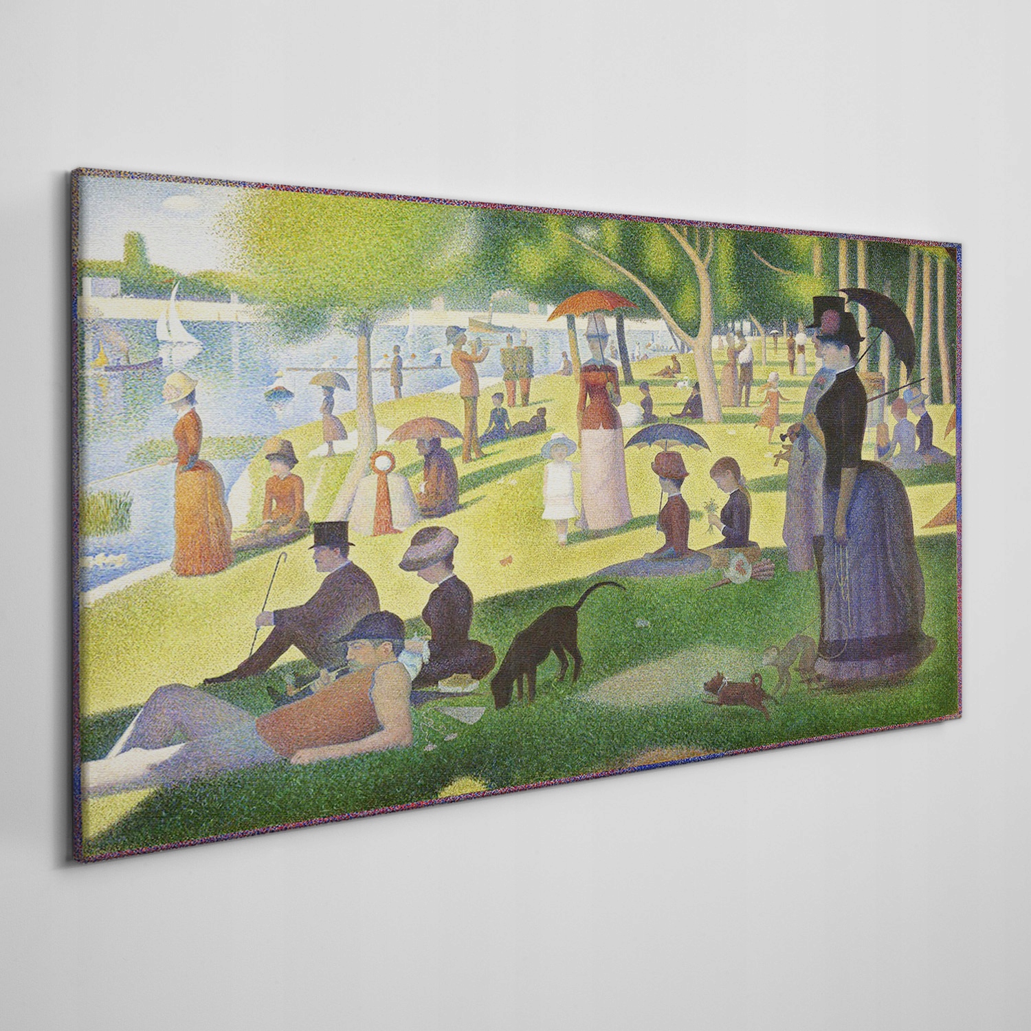 

Obraz na płótnie La grande latte Seurat 120x60 cm