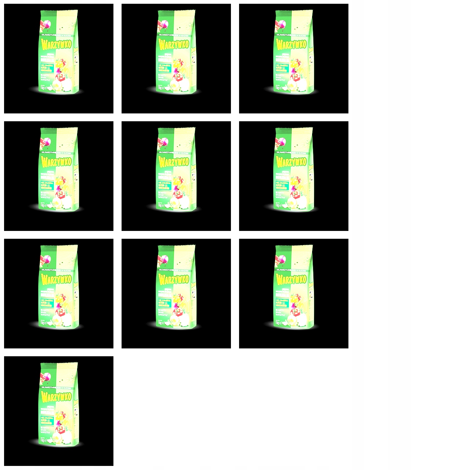 10x 1kg Podravka warzywko