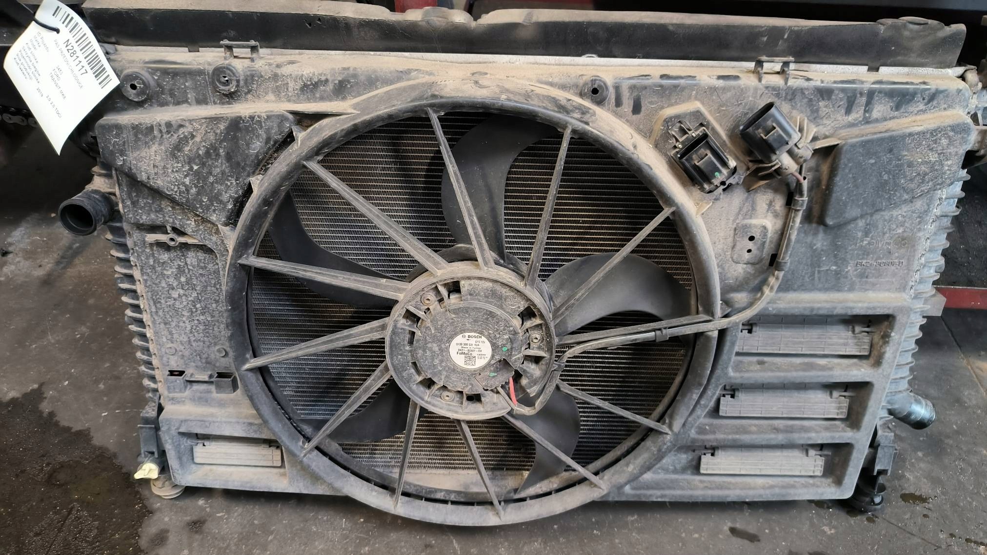 KOMPLET radiateur GK21-8C342-BC FORD TRANSIT MK8