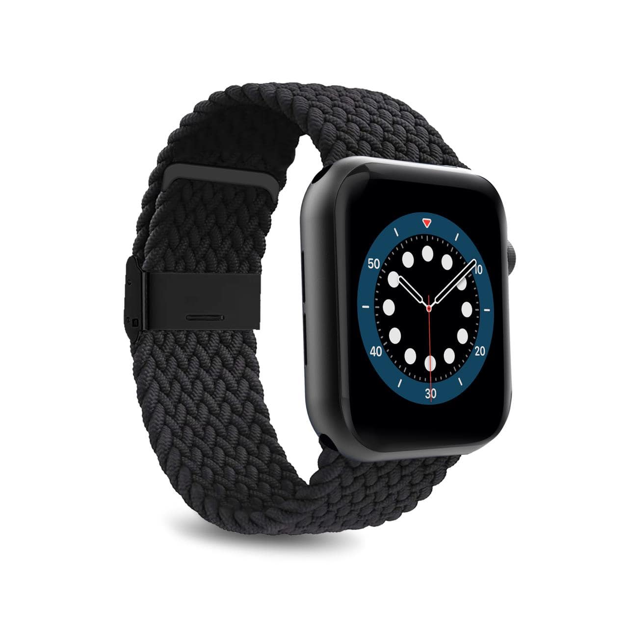 Nylonový řemínek Puro Loop pro Apple Watch 38/40/41 mm černý