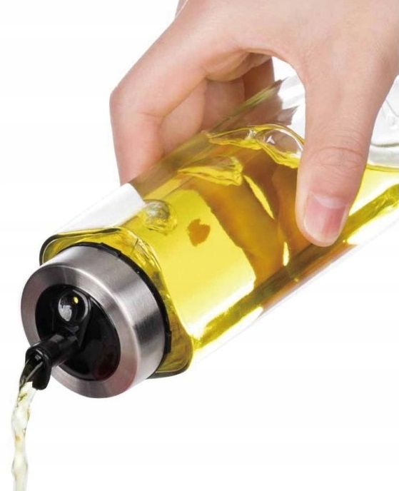 Zestaw do OLEJU i OCTU OLIWY SZKLANY dozowniki Materiał wykonania szkło