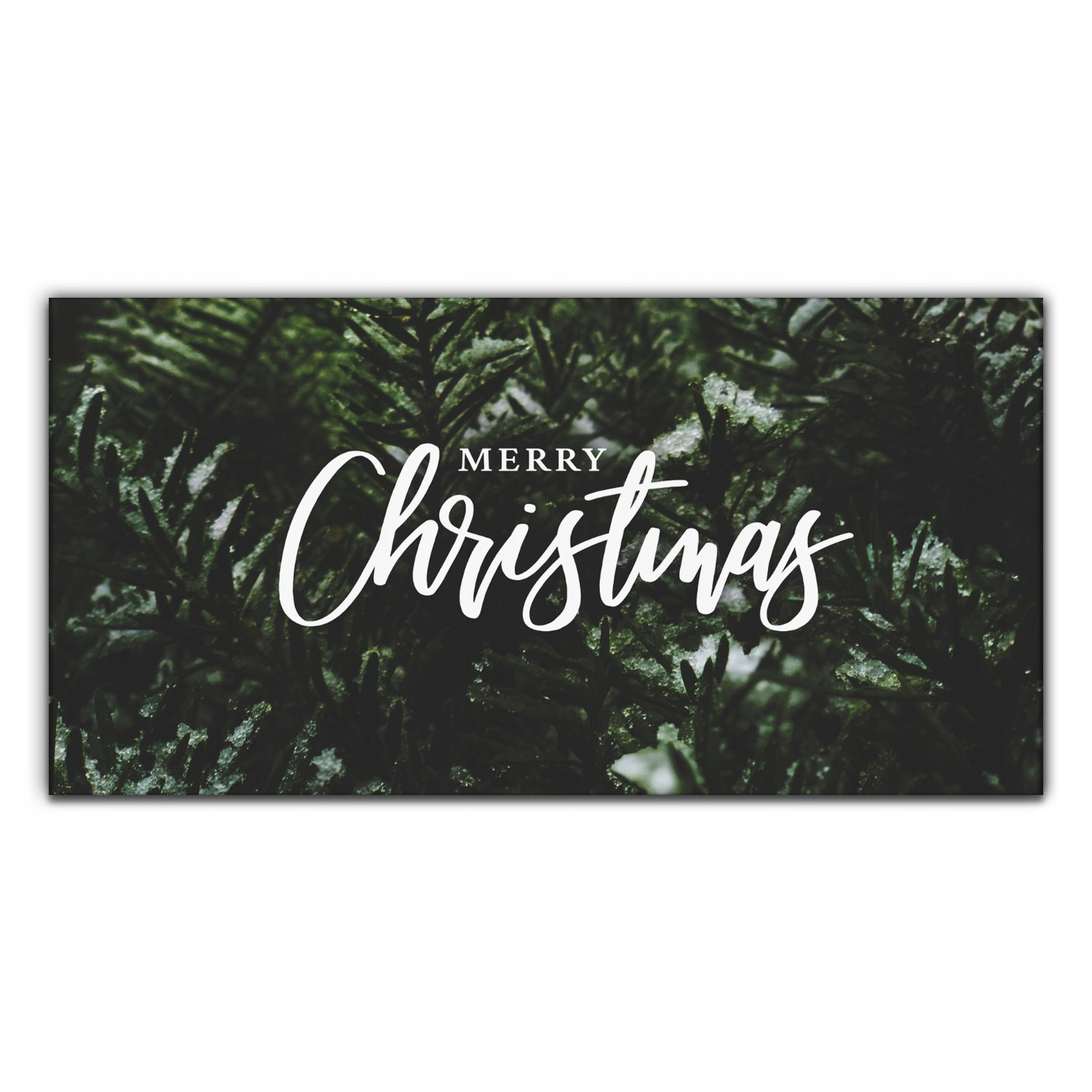 Foto-obraz na plátne Prianie vianočného stromčeka 140 x 70 cm