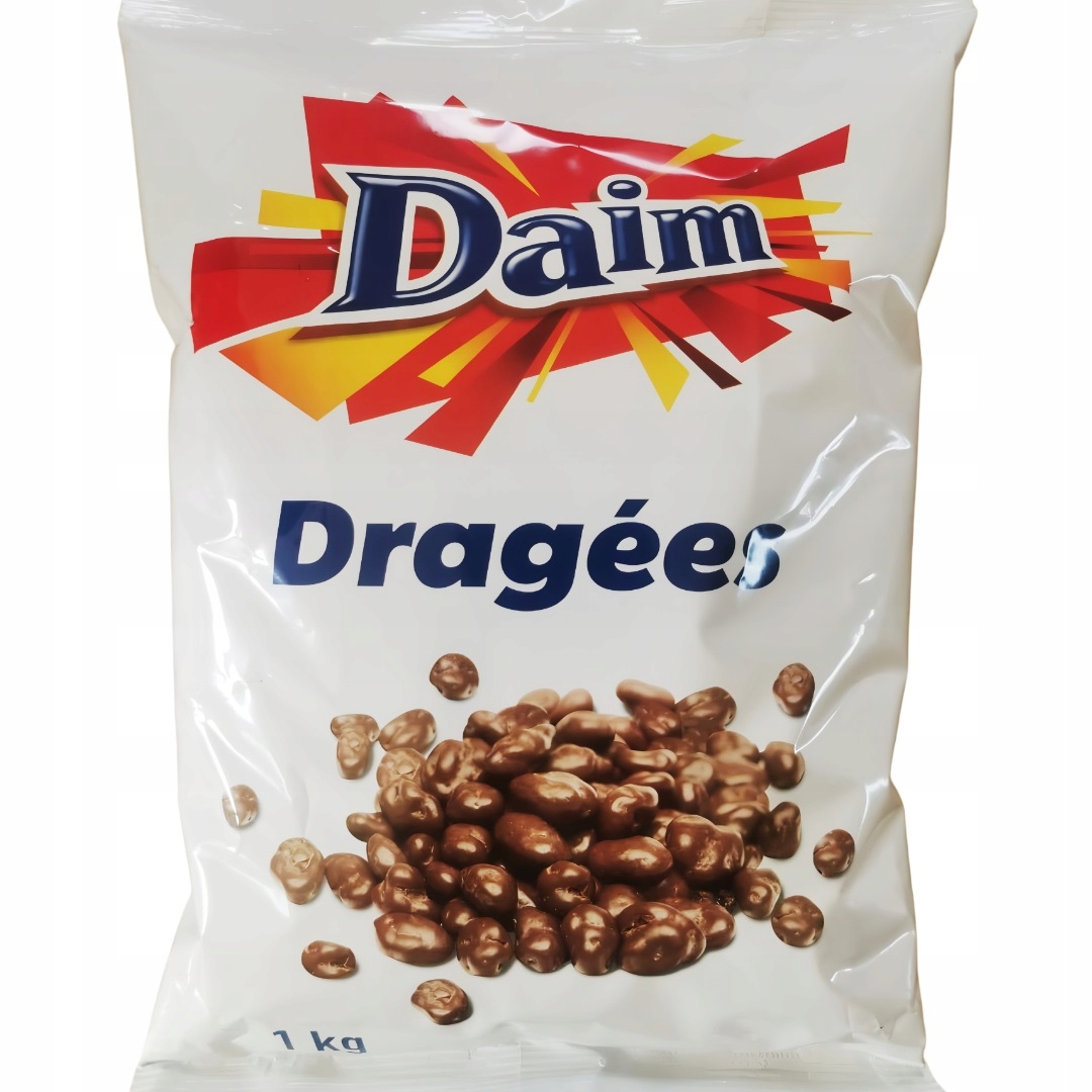 Levně Posypka Daim Dragees 1 kg na zmrzlinu a vafle dezertů