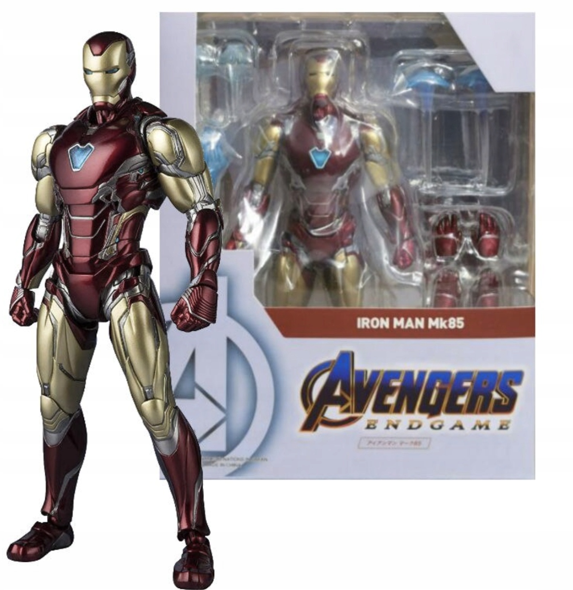 Iron Man Mk85 Deluxe verze Avengers Endgame pohyblivá figurka