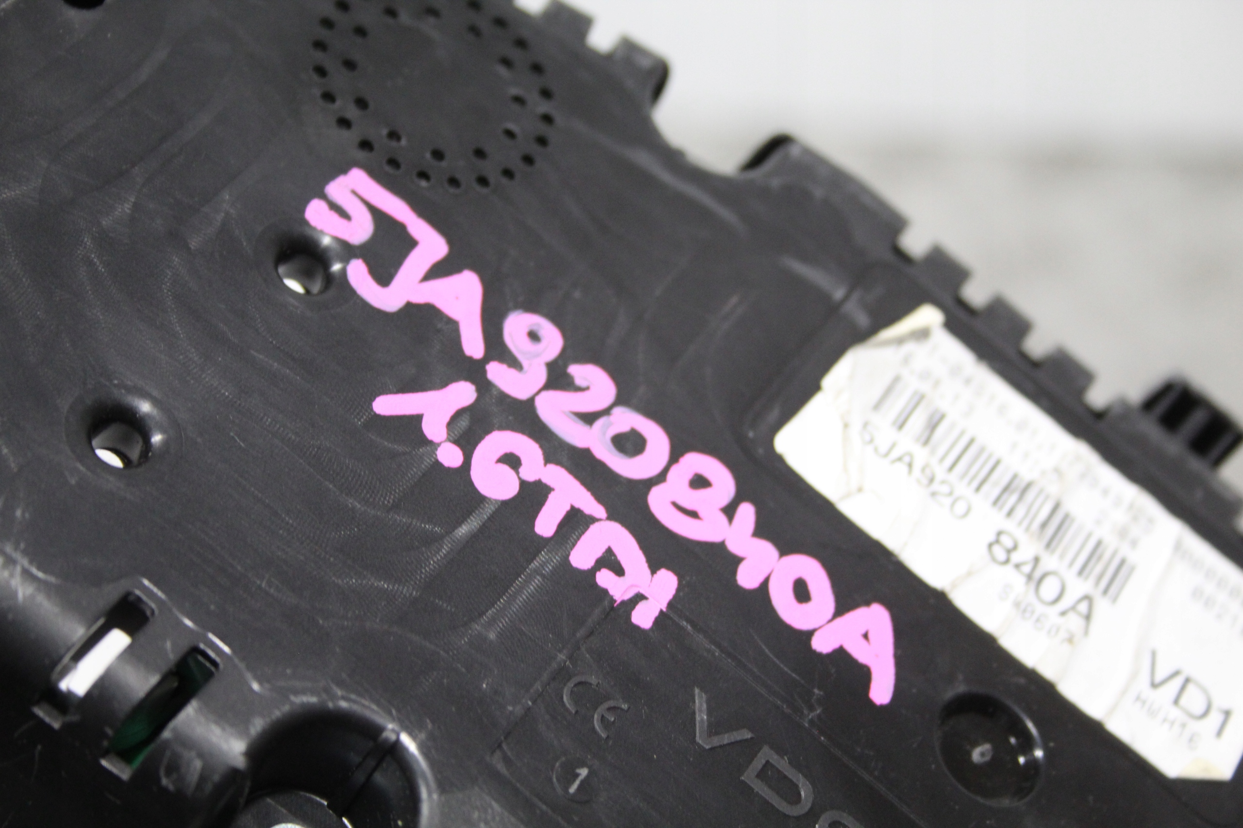 dials dials consoles SKODA RAPID 5JA 5J