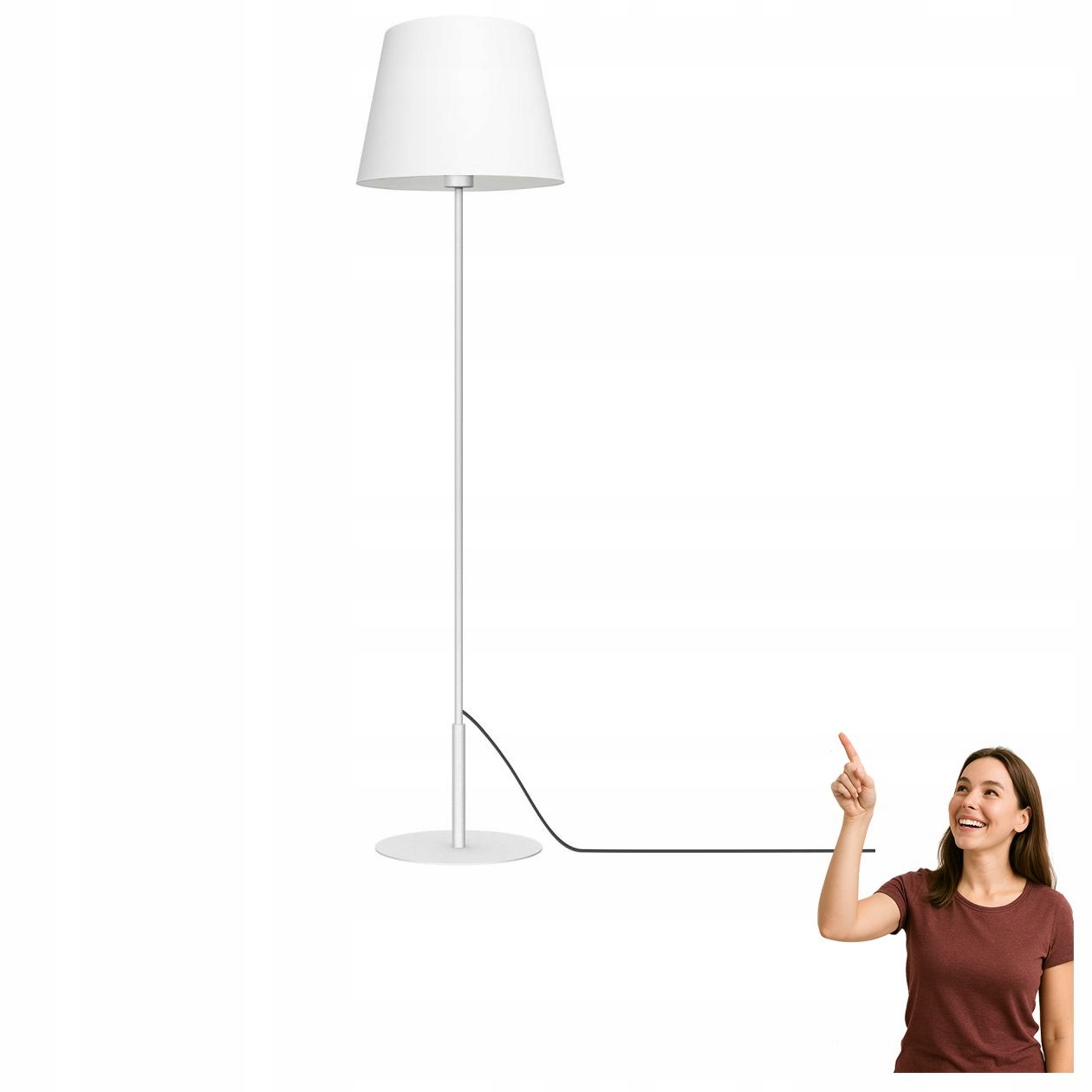 Podlahová lampa Arden 3440 Luminex