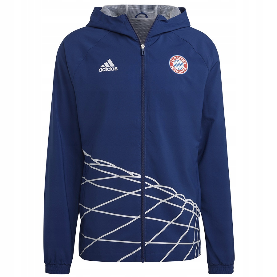 Adidas Fc Bayern Gr Wb (M) Pánská bunda tmavě modrá