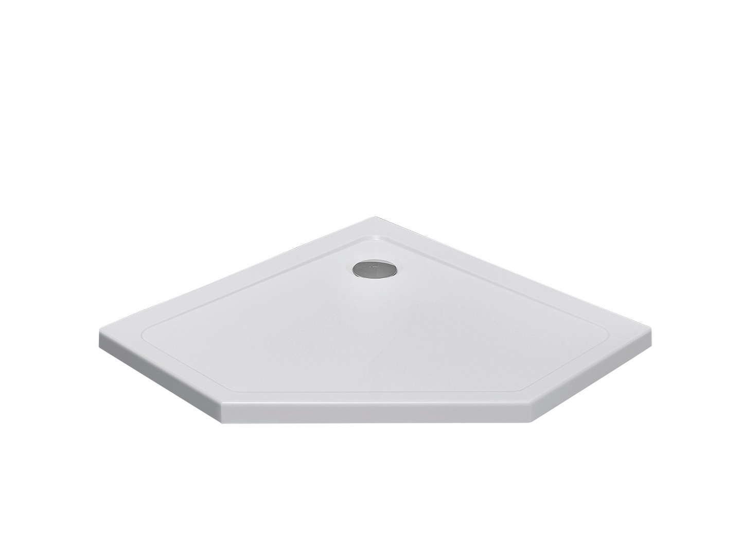 Radaway Doros Pt pětiúhelníkový 80x80x5 akrylový