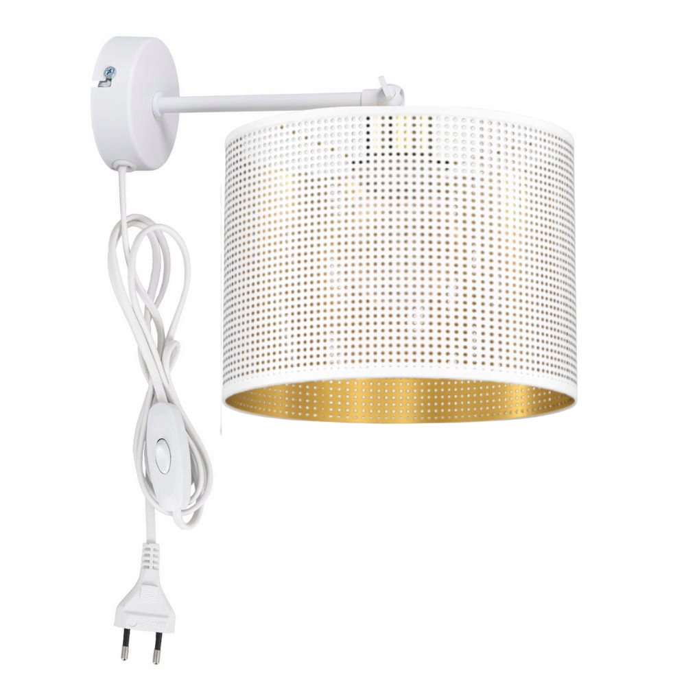 Nástěnná Lampa S Otvory A Kabelem