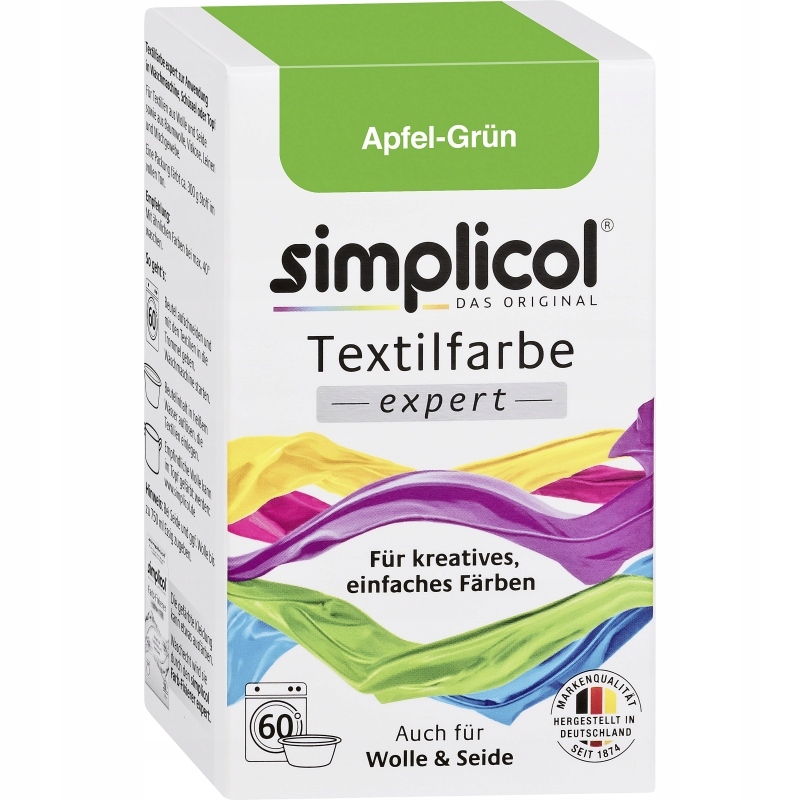 

Simplicol Farba Do Wełny Jedwab Expert Zieleń 150G