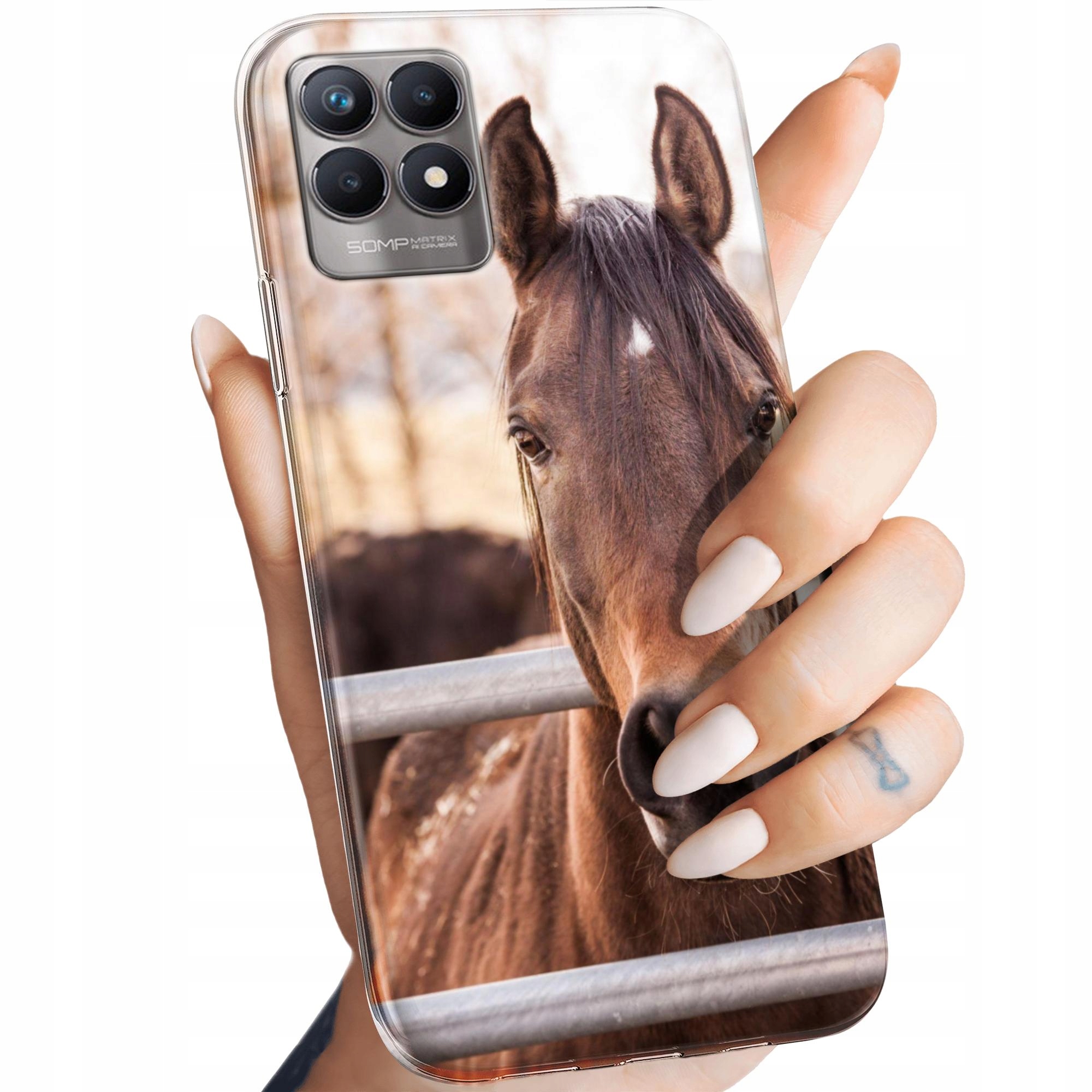 

Etui do Realme 8I Konie Kuce Pegazy Obudowa