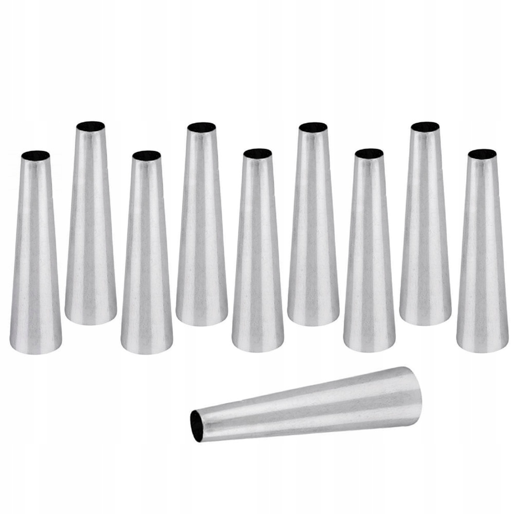 

Foremki Stożki Do Pieczenia Rurek 11CM Duże 10SZT