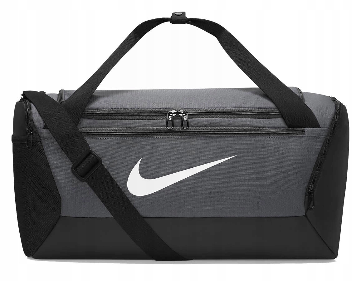 Torba sportowa Nike Brasilia 9.5 41L Szara Treningowa Podróżna