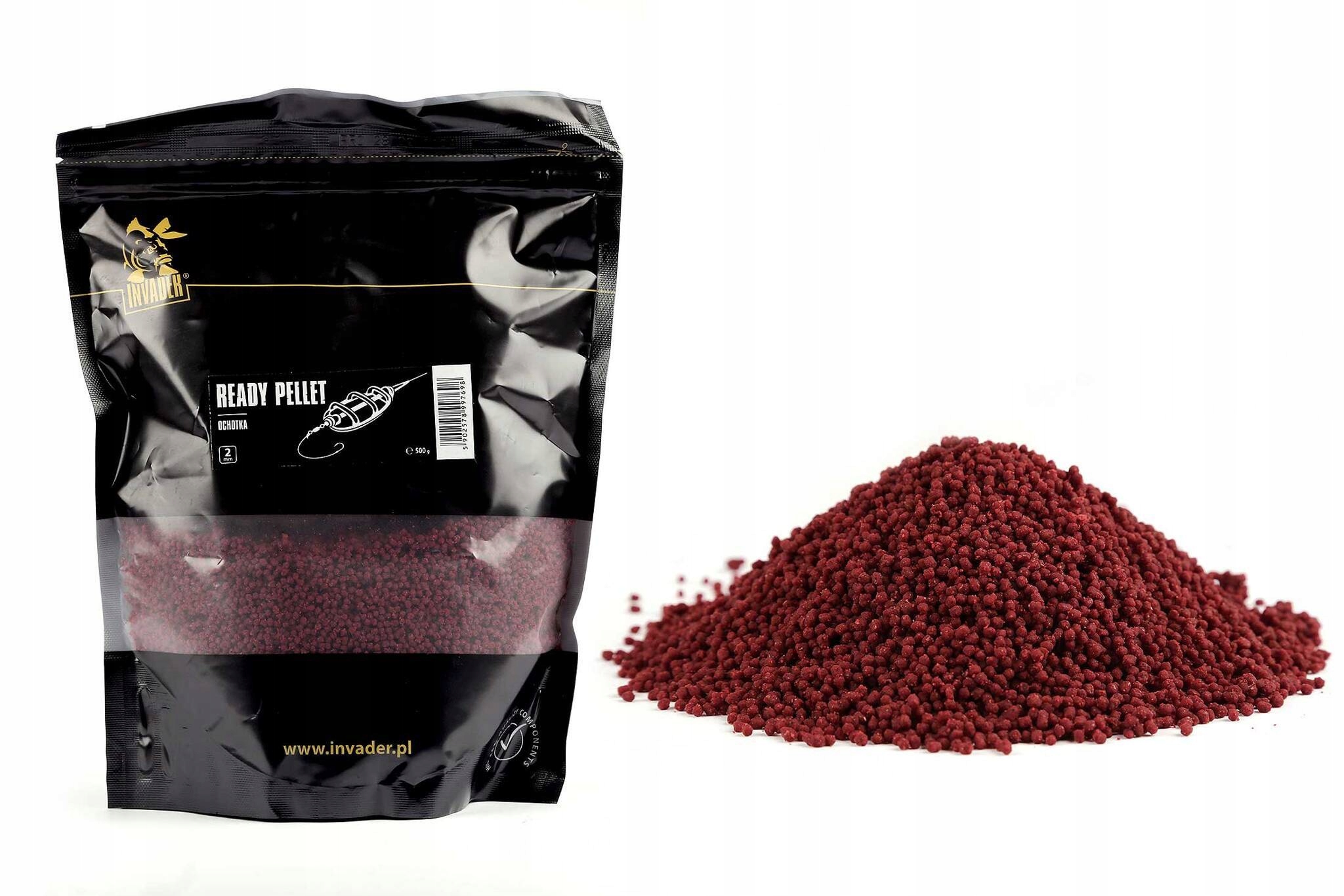 Pellet Invader Ready 2mm/500g Ochotka