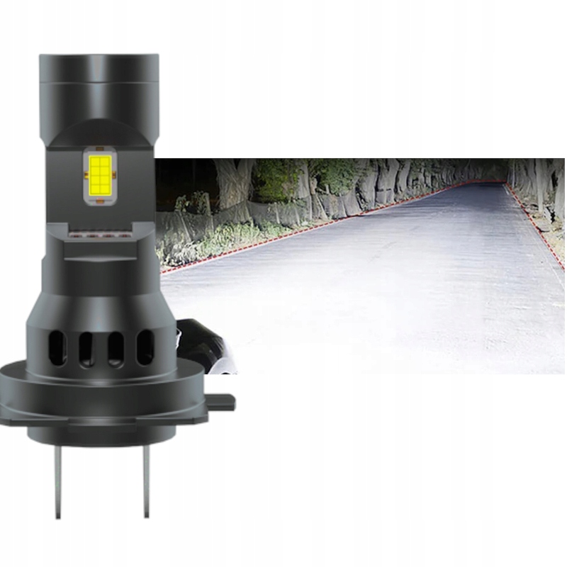 Żarówki H7 LED x2 Żarówka 1:1 CANBUS 6000K XENON WHITE NOWA GENERACJA CSP Rodzaj LED