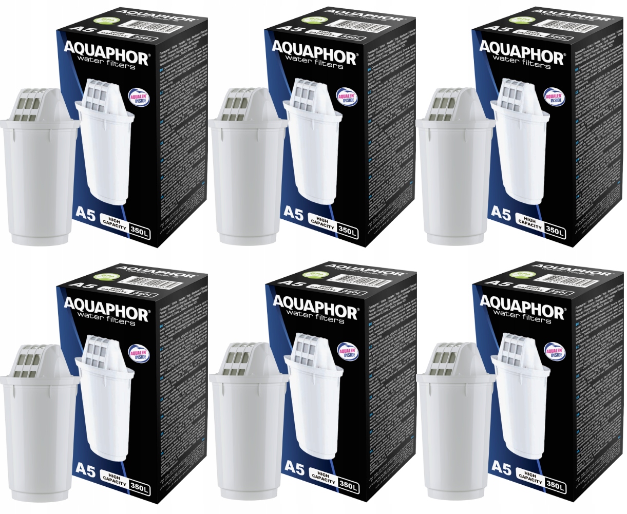 

6x Filtr do wody Aquaphor wkład filtrujący A5