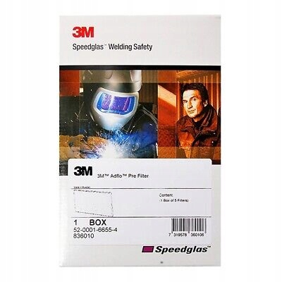 

3M 836010 Filtr Wstępny Adflo opak. 5 szt. Oryg!