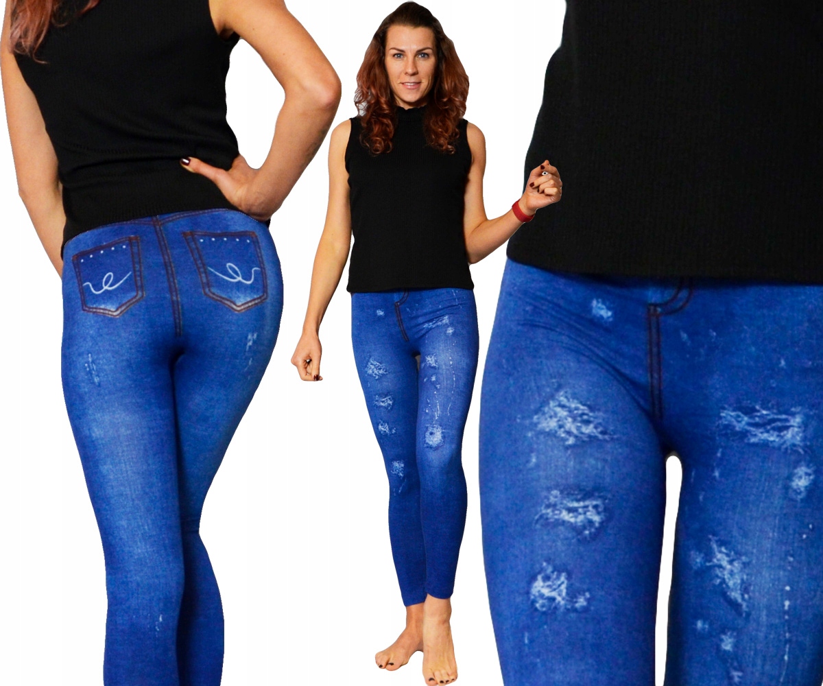 

Legginsy Damskie Getry spodnie leginsy Modne