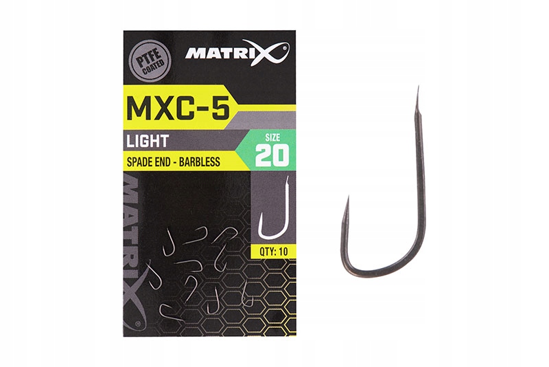 Matrix Háčky MXC-5 Barbless Spade 10 ks 20