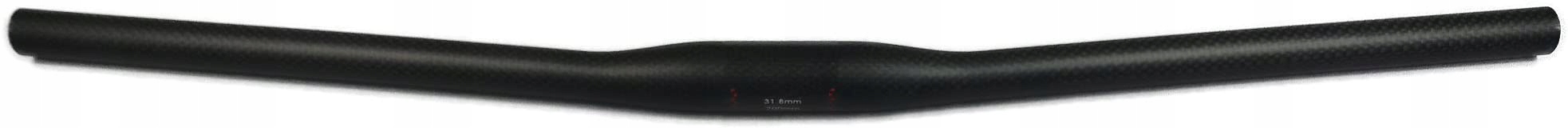 Kierownica rowerowa z włókna węglowego 31,8 mm 66cm Mtb