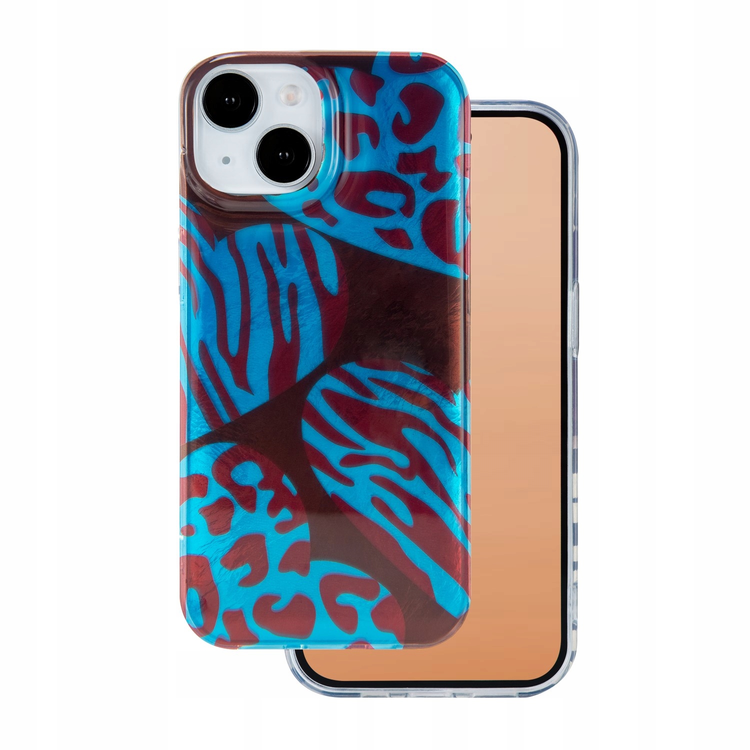 Nakładka Animal Print do iPhone 14 6,1" Kameleon Tfo