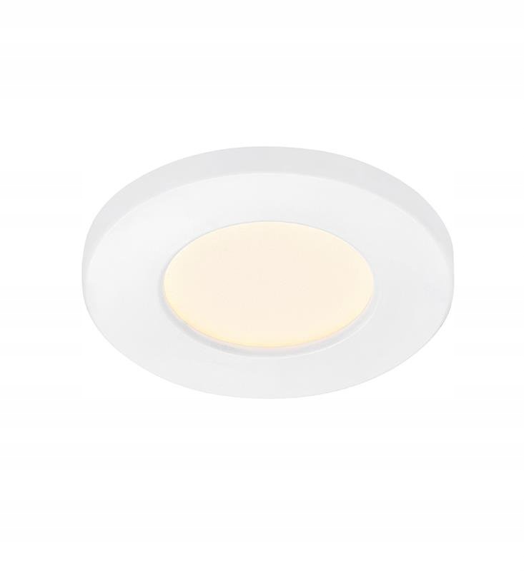 Okrągła biała oprawa meblowa oczko 10cm 3W LED