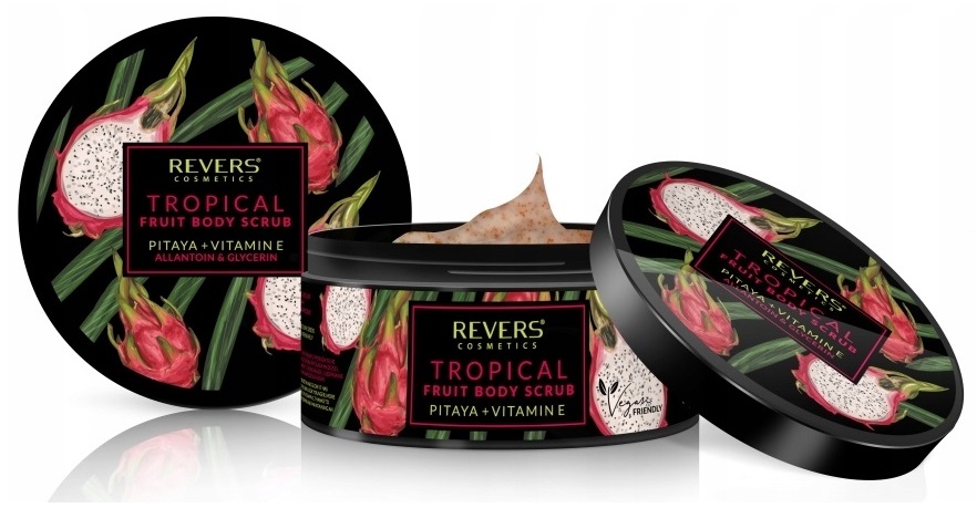 

Gruboziarnisty peeling do ciała z pitaja wit E 200