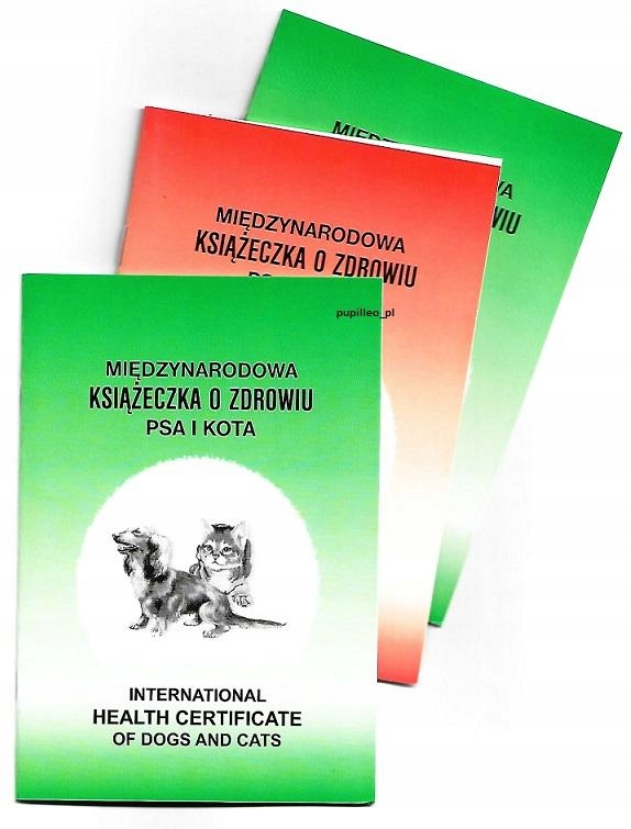 

Międzynarodowa książeczka zdrowia psa i kota